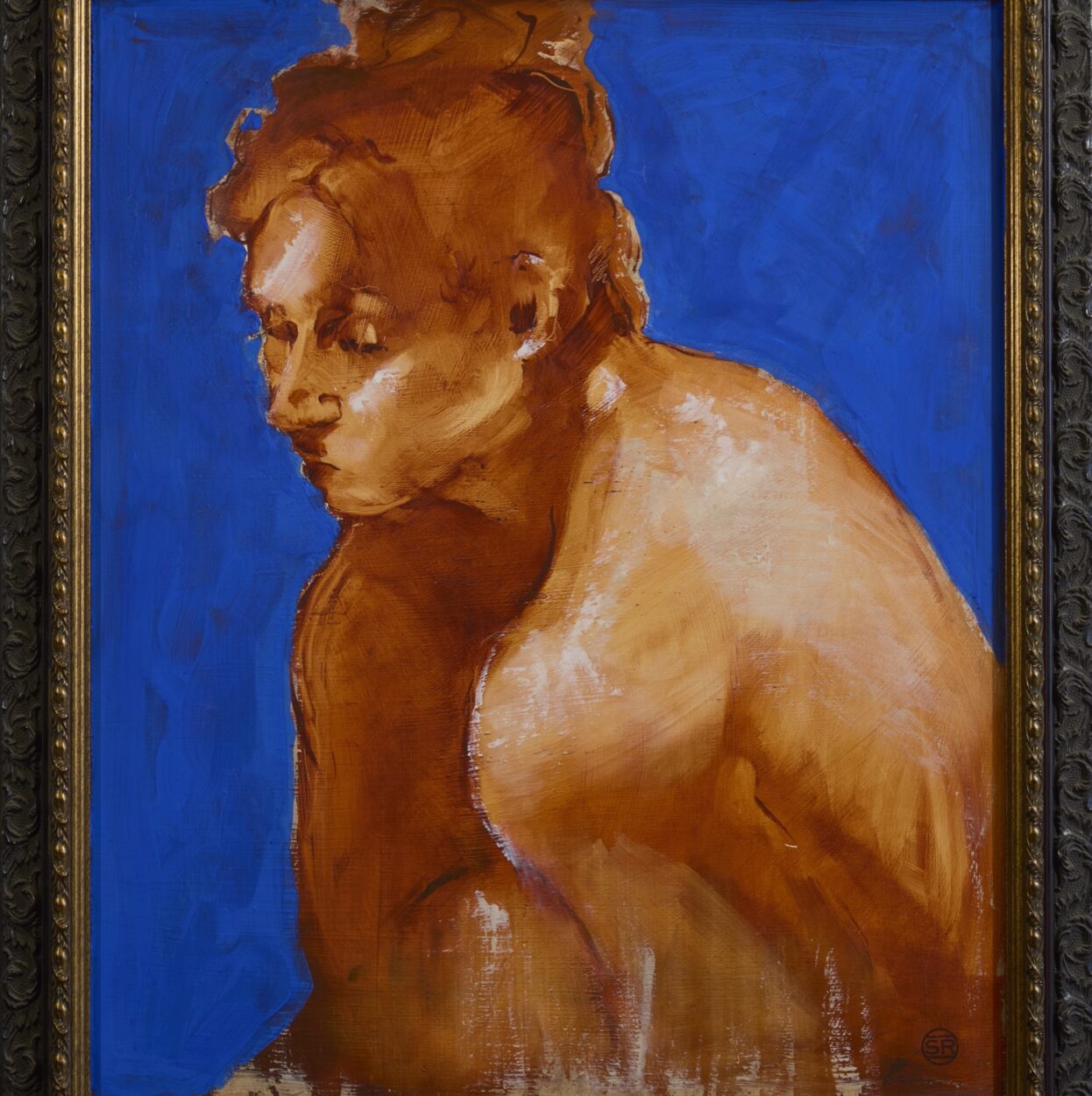 Contemplation in Blue