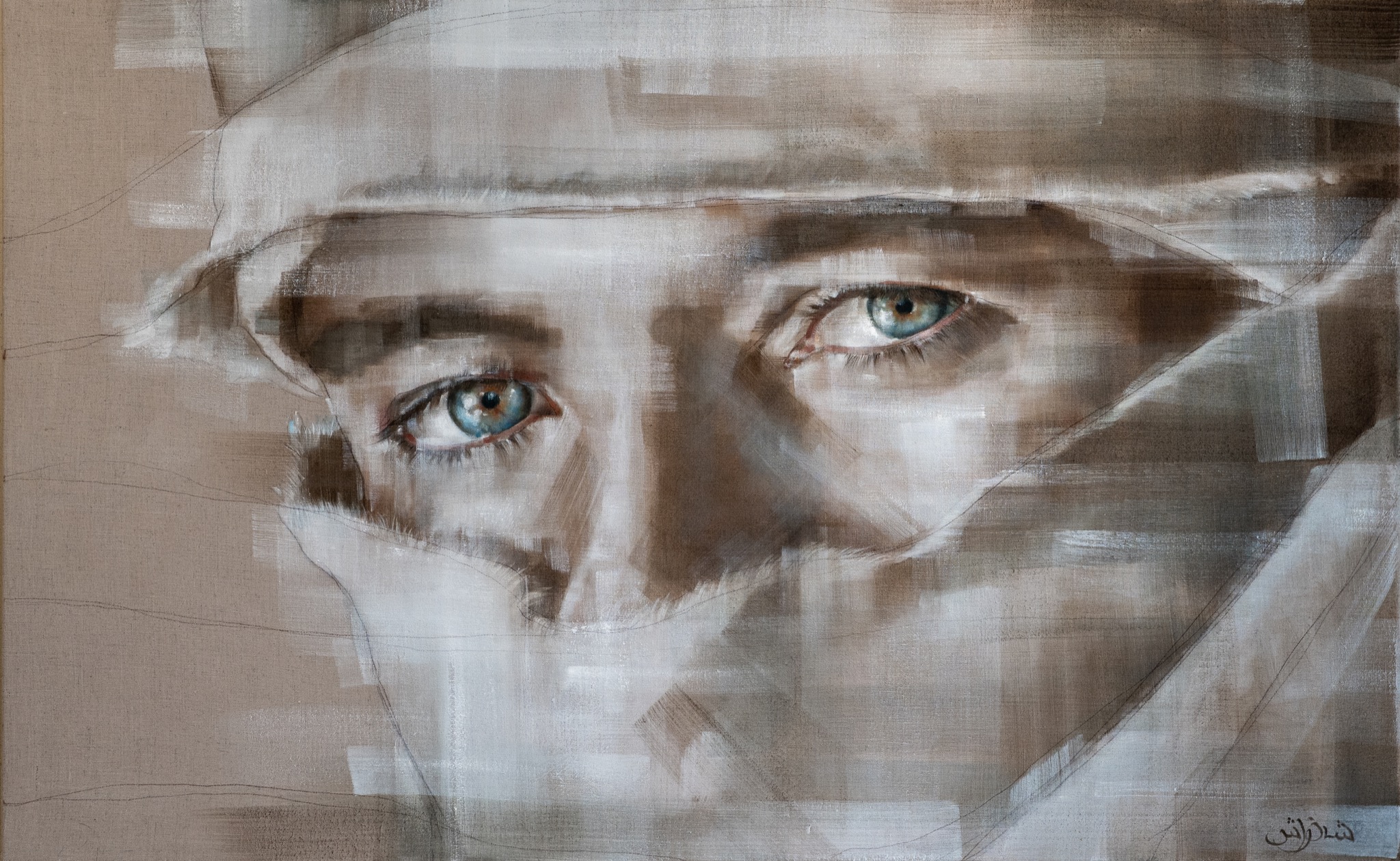 Desert Winds Blew Through His Eyes