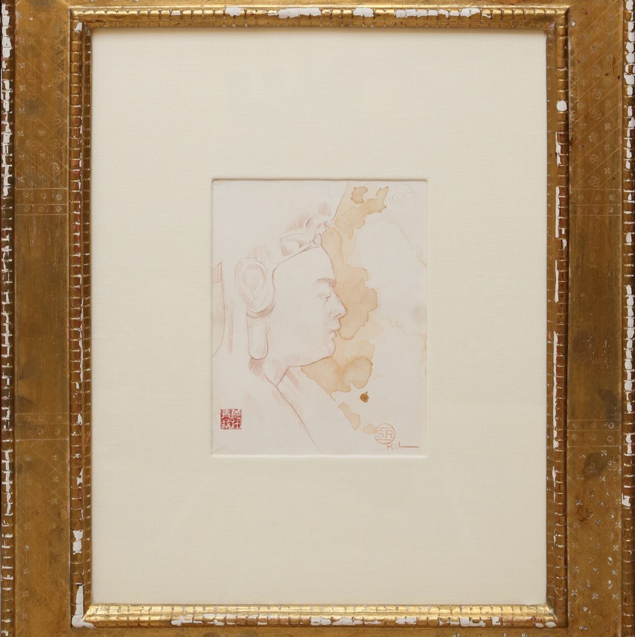 Study of Terracotta Buddha Profile (Singapore)